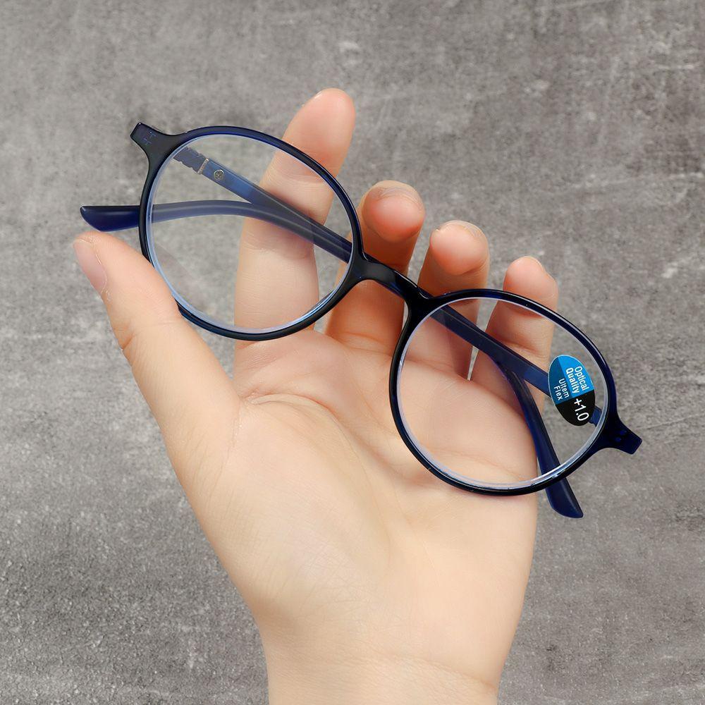 Kính Đọc Sách Gọng Tròn Chăm Sóc Mắt Thời Trang