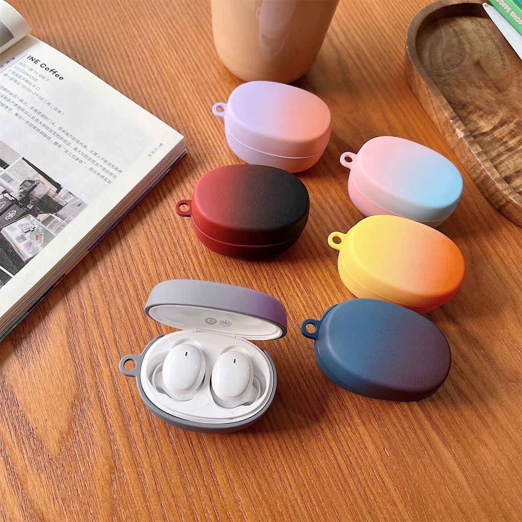 Vỏ Bảo Vệ Hộp Sạc Tai Nghe Bluetooth Không Dây Baseus Bowie E2 Màu Gradient Thời Trang Chống Sốc