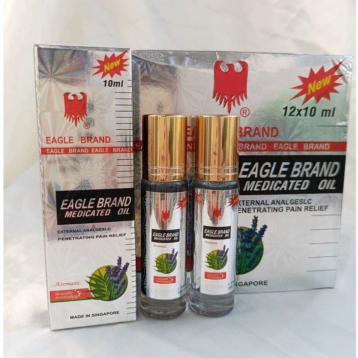 Dầu gió trắng con ó dạng lăn 10ml