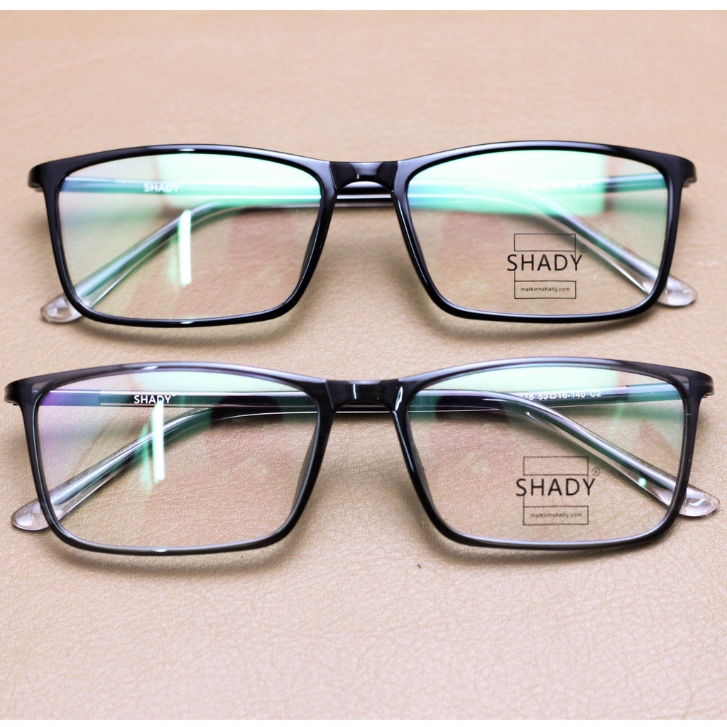 Gọng Kính Cận Nhựa Dẻo TR90 Unisex Shady G1752 (Nhiều Màu)