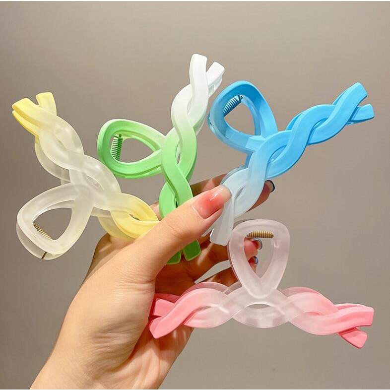 Kẹp Tóc Hình Cá Mập Nhiều Màu Thời Trang Hàn Quốc Cho Nữ