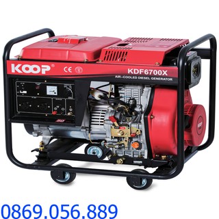 MÁY PHÁT ĐIỆN KOOP KDF6700X