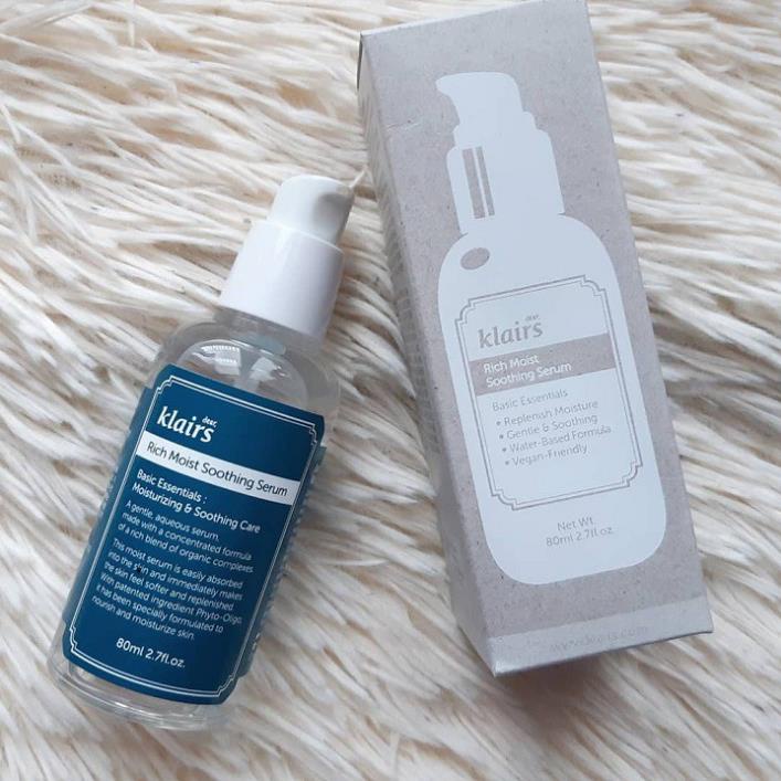 Serum Dear Klairs Rich Moist Smoothing 80ml cấp ẩm giúp căng mướt da | BigBuy360 - bigbuy360.vn