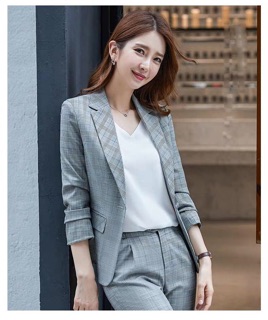 Set caro áo vest + quần dài