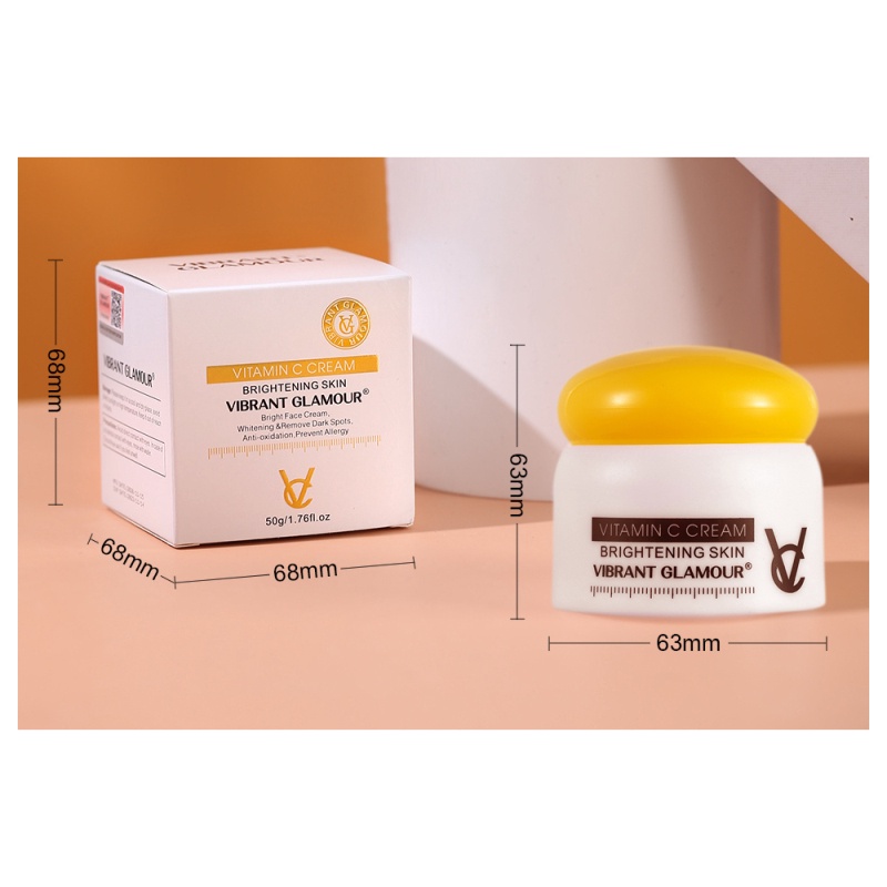 Kem dưỡng da mặt VIBRANT GLAMOUR chứa vitamin C tự nhiên làm trắng dưỡng ẩm loại bỏ tàn nhang cho mặt và cơ thể
 | BigBuy360 - bigbuy360.vn