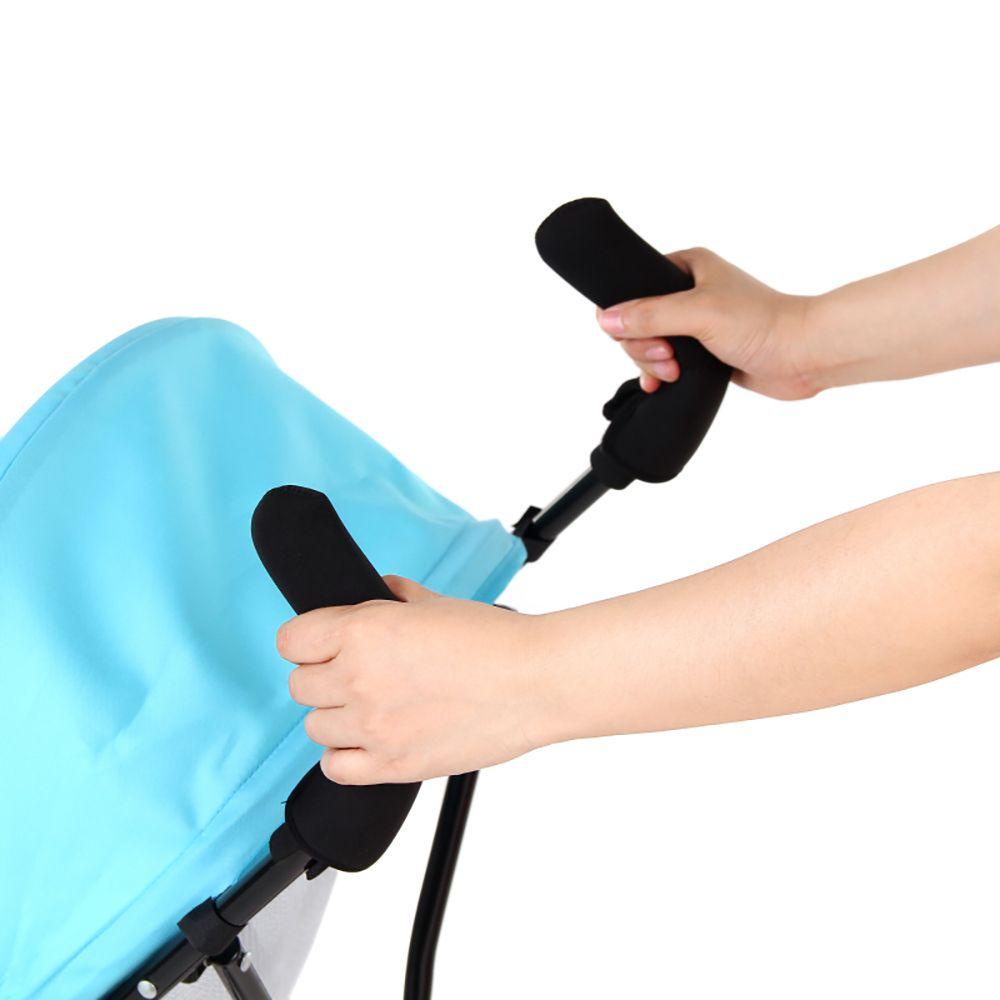 Vỏ Bọc Tay Cầm Xe Đẩy Em Bé Bằng Nilon Dày Dặn Siêu Nhẹ Tiện Dụng