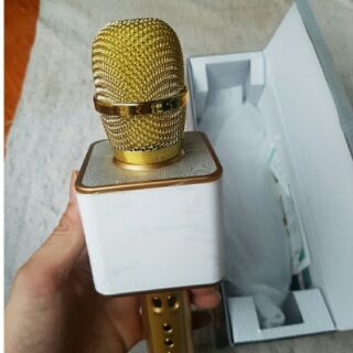 Micro karaoke Bluetooth SU YOSD YS 8A MẪU HOA VĂN hát siêu hay