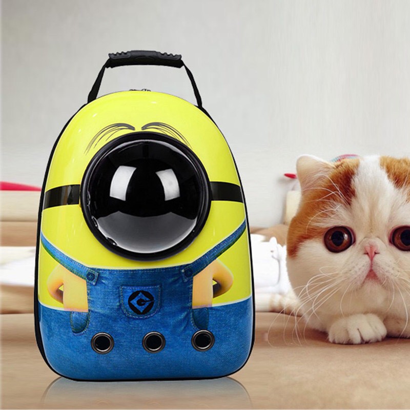 [ FREESHIP ] Balo phi hành gia Minions cho thú cưng cao cấp