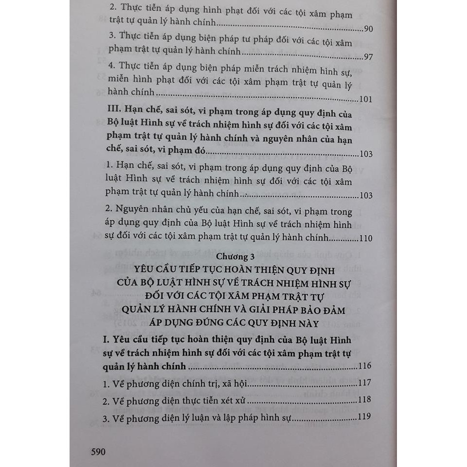 Sách - Trách nhiệm hinh sự đối với các tội xâm phạm trật tự quản lý hành chính