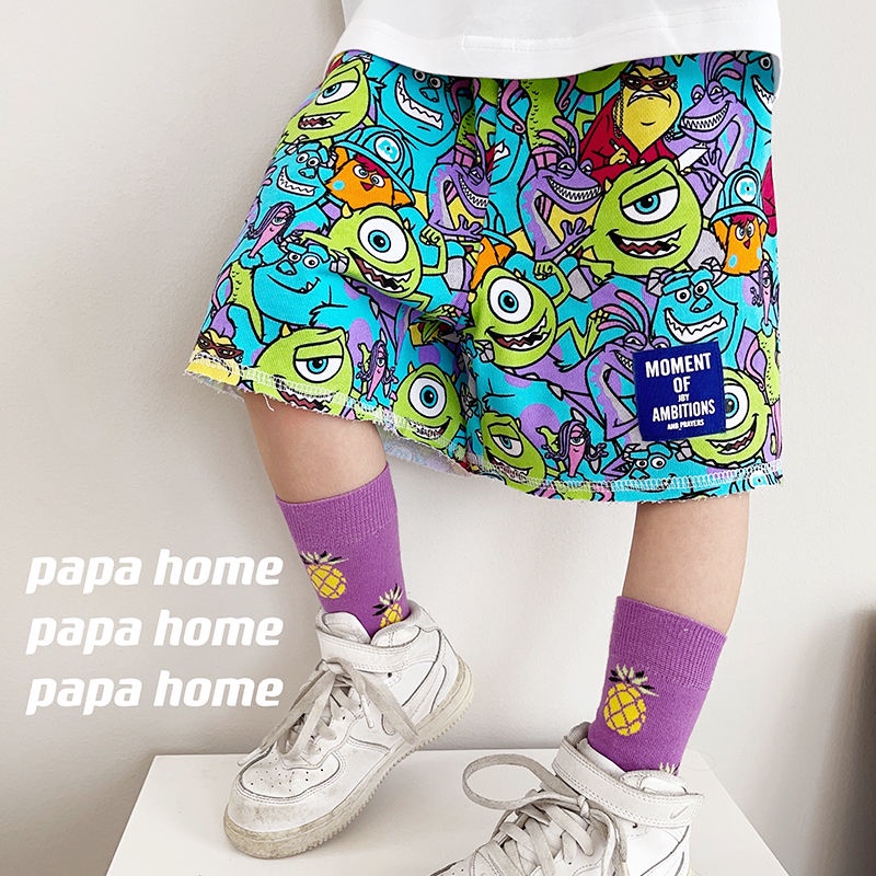 [Clearance] Quần Short Cotton Pha Lụa Lạnh Thời Trang Mùa Hè Nóng Bỏng Cho Bé Trai