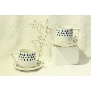 Bộ Tách Cafe Gốm Sứ (cốc và đĩa)