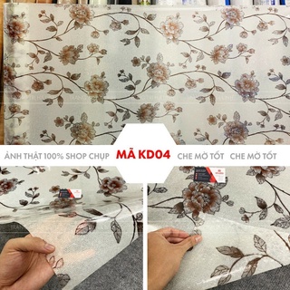Decal Dán Kính 3D, Giấy Dán Kính Hoa Văn Cao Cấp
