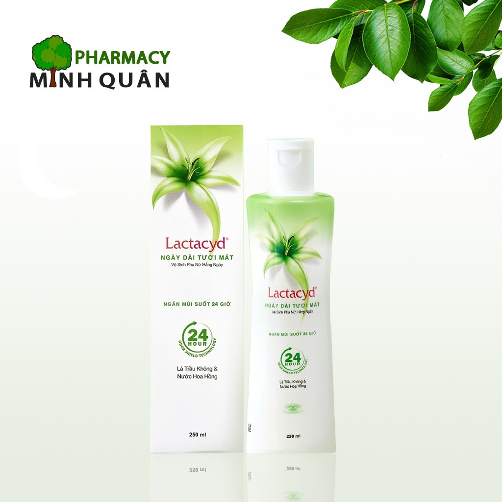 dung dich vệ sinh lactacyd trầu xanh 250ml