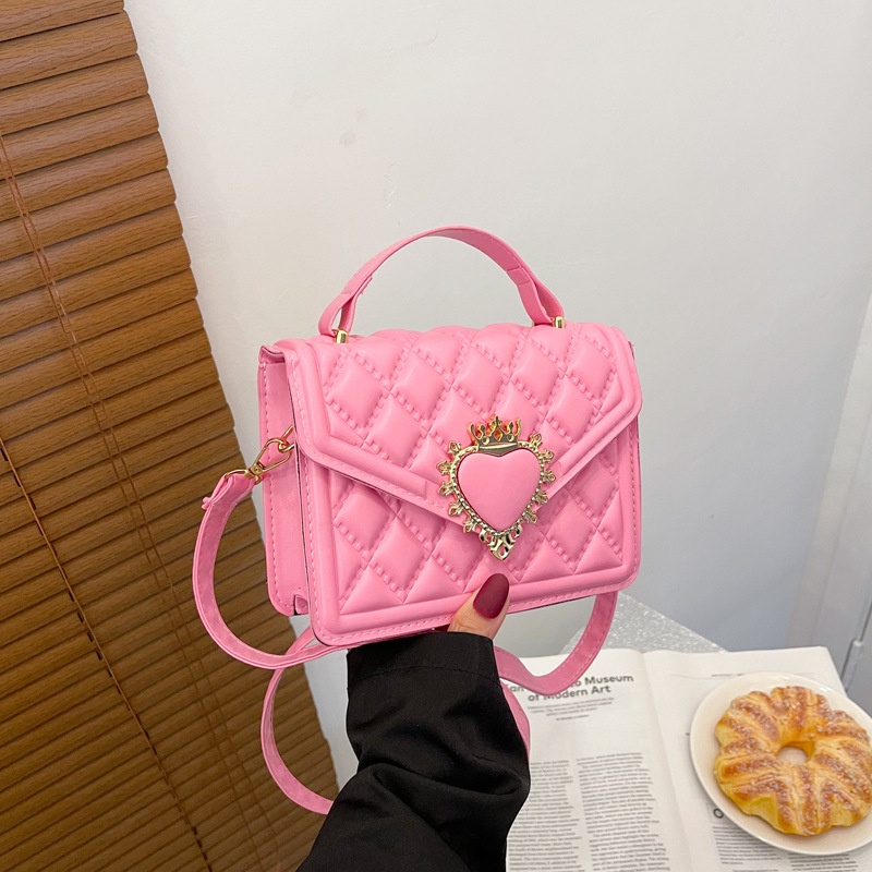 Túi Đeo Vai Hình Vuông Nhỏ Màu Trơn Thời Trang Hàn Quốc 2022