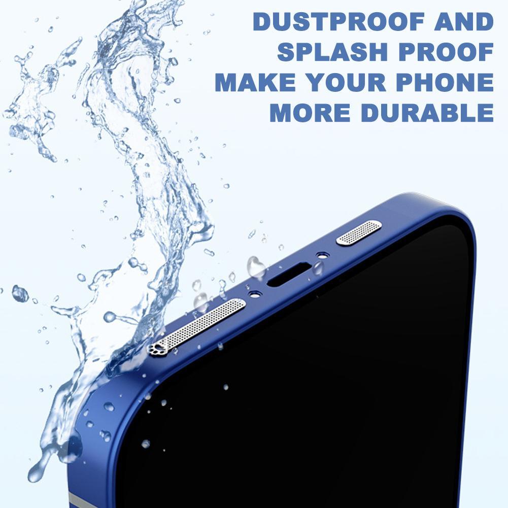 4 Miếng Lọc Bụi Kim Loại Cho Loa Điện Thoại Apple 13ProMax IPhone12Mini W6F6