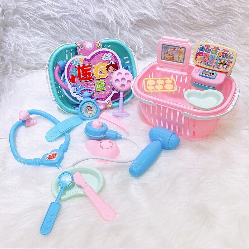 [Mã LIFETOYS1 giảm 30K đơn 99K] Bộ đồ chơi nhập vai bác sĩ y tế giúp bé tư duy sáng tạo