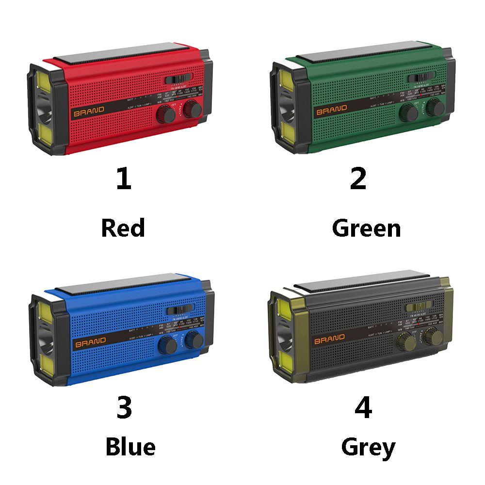 Radio Năng Lượng Mặt Trời SOS NOAA / AM / FM Đa Năng Tiện Dụng