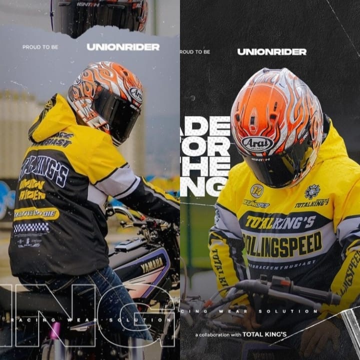 Áo Khoác Hoodie Racing Rolling Speed biker