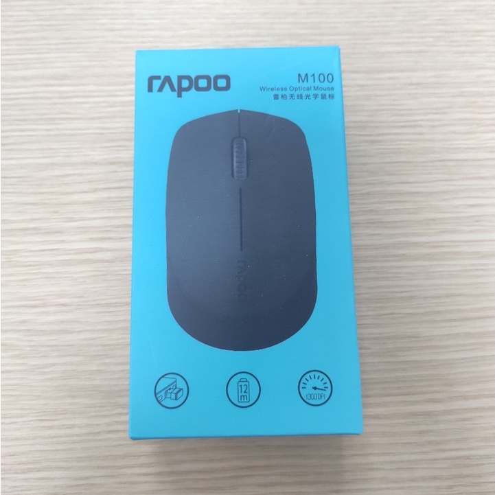 [5❤️][FREESHIP] CHUỘT KHÔNG DÂY RAPOO M100 [HCM]