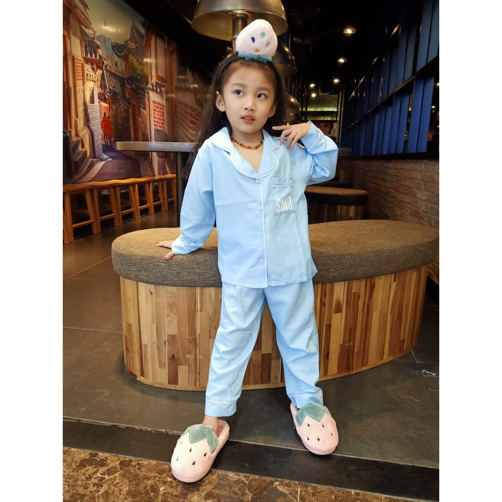 set bộ pijama cho bé , đồ bộ xinh cho bé gái từ 5 tuổi đến 14 tuổi M019