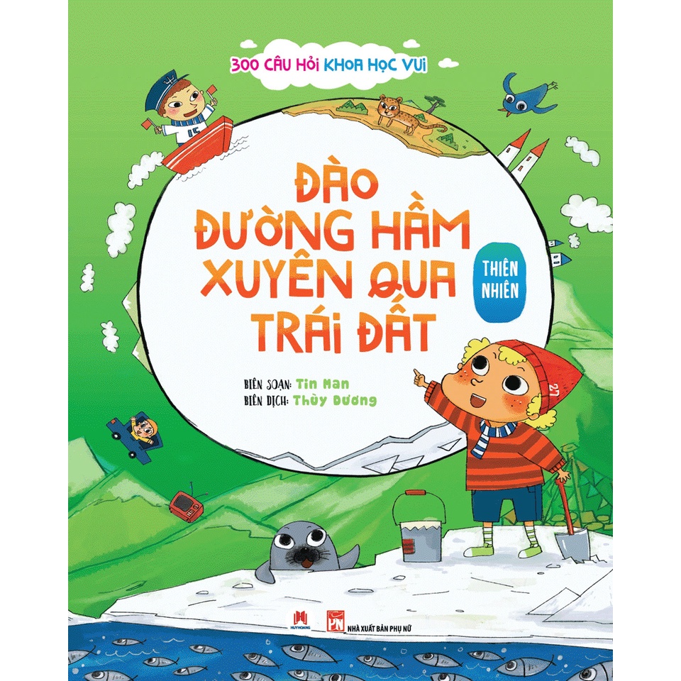Sách - Combo 300 Câu Hỏi Khoa Học Vui (Bộ 6 Cuốn)