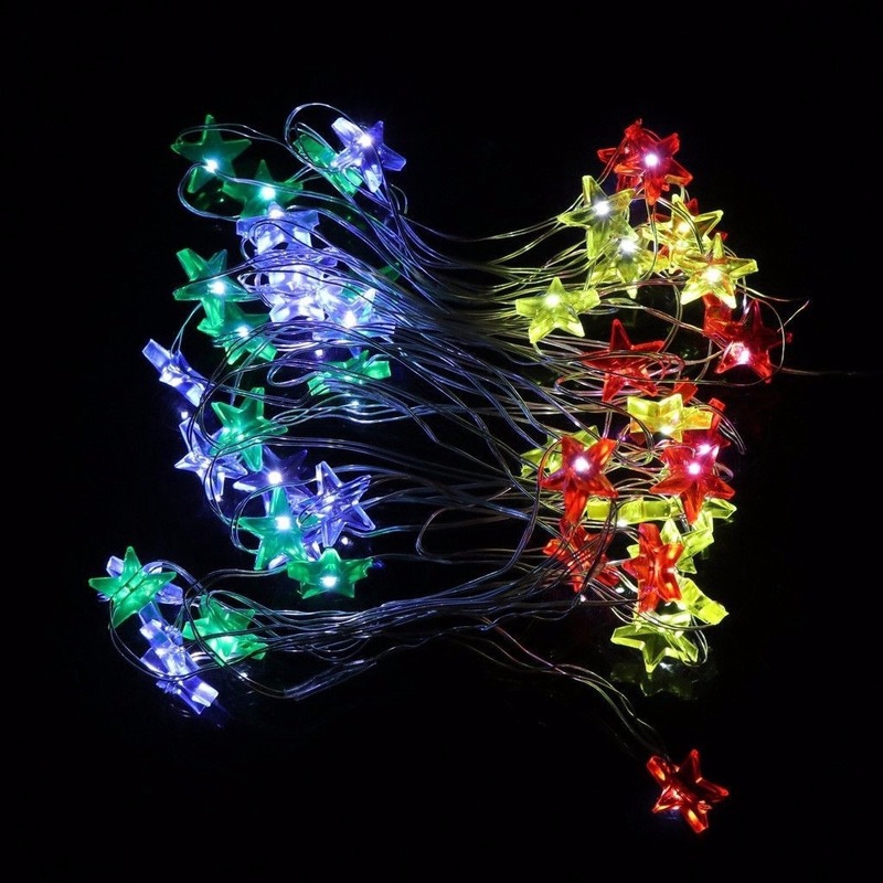 Dây đèn LED trang trí hình ngôi sao