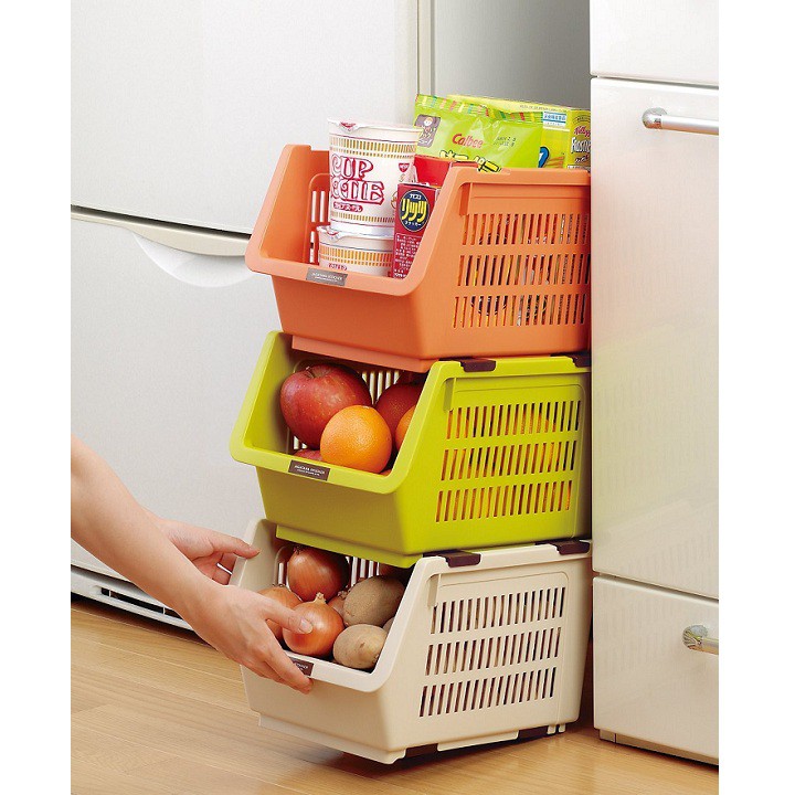 Giá đựng hoa quả đồ khô dạng lưới (Nhật)