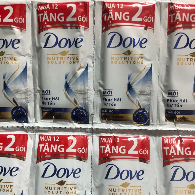Dây 12 gói Kem xả Dove