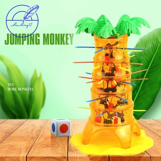 ஐFalling Tumbling Monkey Family Toy Climbing Board Game Kids Toy