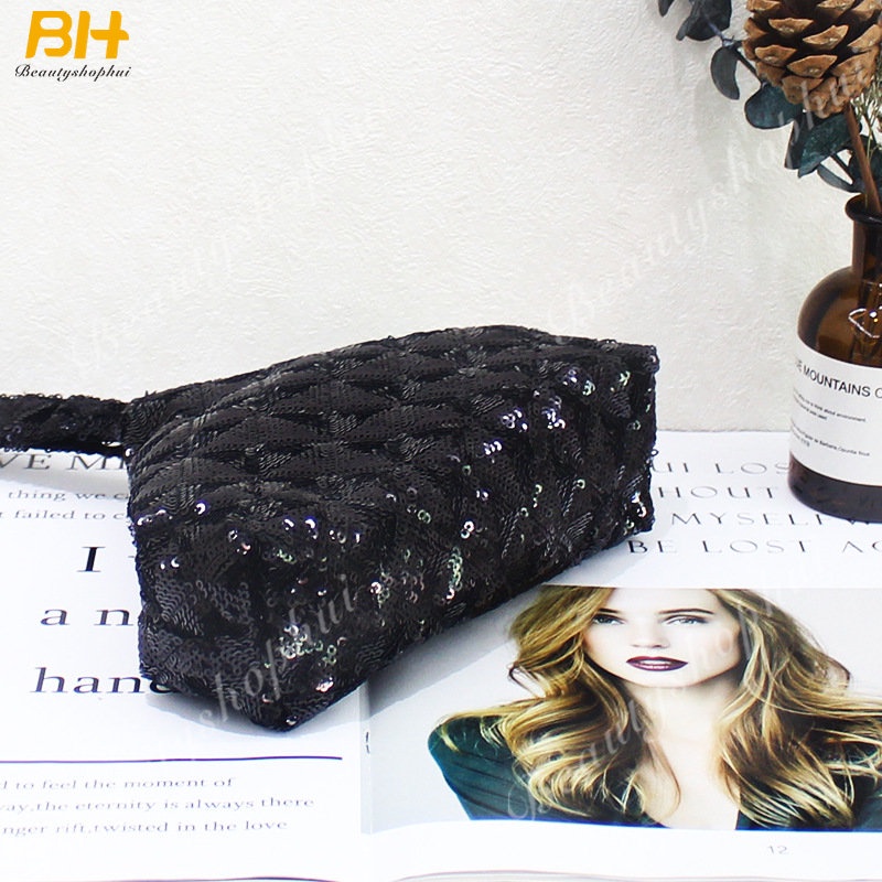 Túi Xách Hình Giọt Nước Đính Kim Sa Lấp Lánh Phong Cách Mine Mới 2022