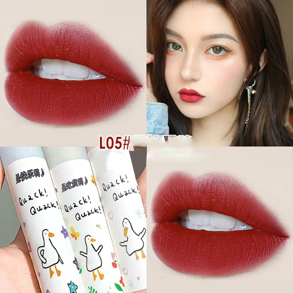 [Hàng mới về] Son môi Qipin Vibely kiểu nhung mờ phong cách Hàn Quốc lâu trôi với 6 màu quyến rũ dành cho người mới