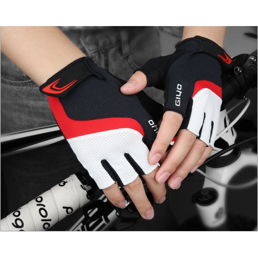 Găng tay xe đạp đệm Gel Giyo S16