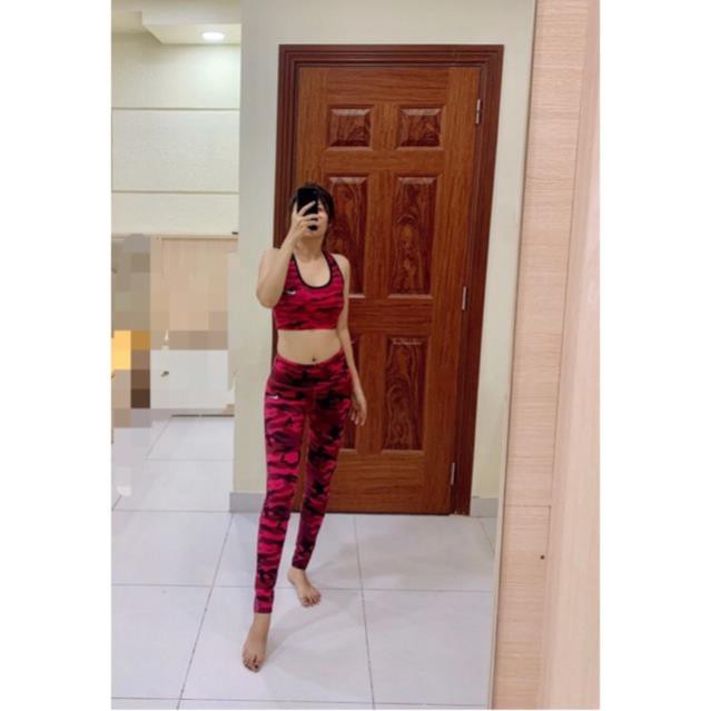 12.12 SALE ⚡ Sale 🍉 Bộ tập yoga, gym màu rằn ri rất đẹp( hình ảnh và video của shop) ! 🍉 . . ⇞ : . .. : ༢ ) ˇ