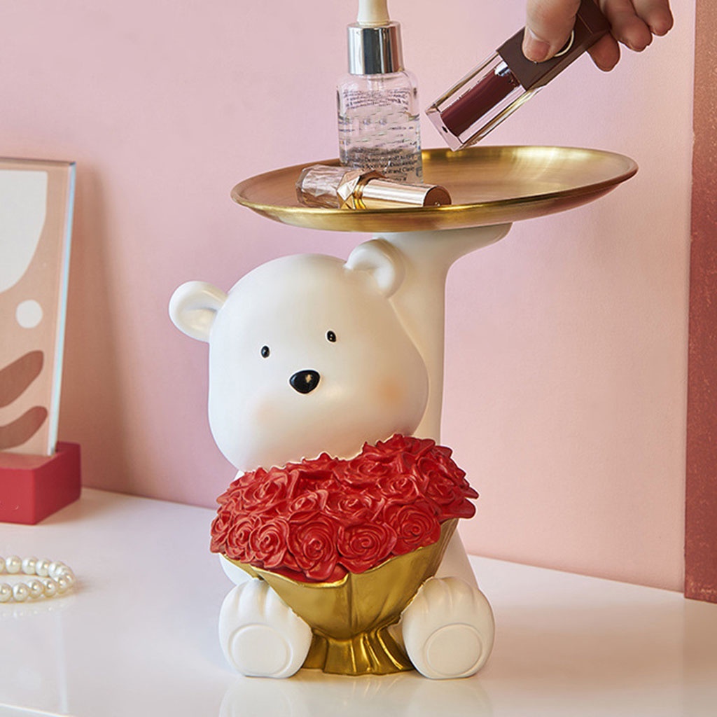 Giá đỡ cho chìa khóa họa tiết gấu dễ thương bắt mắt