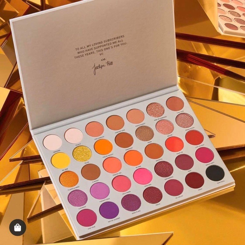 Bảng màu mắt Morphe x Jaclyn Hill Volume II 35 ô