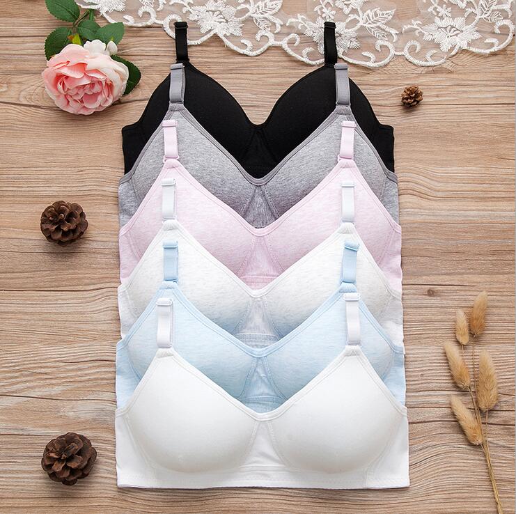 Áo ngực cotton mềm nâng ngực cho nữ kích thước 32-38 A B