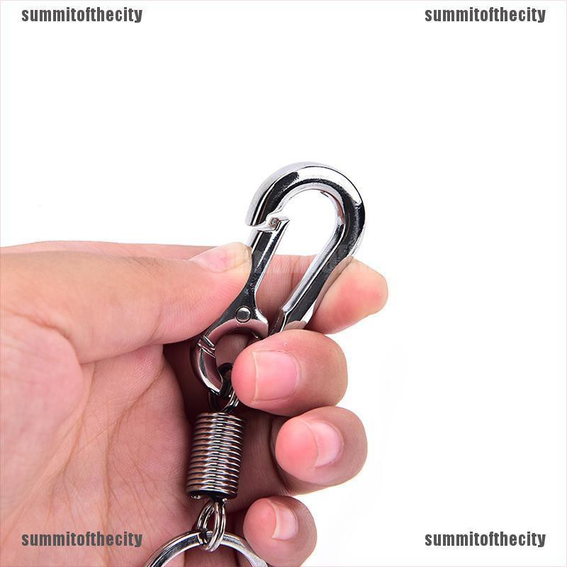 1 Móc Khóa Hình Hồ Lô Bằng Thép Không Gỉ