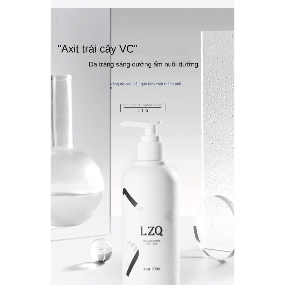 Kem dưỡng thể axit trái cây lzq Dưỡng ẩm và giữ ẩm lưu hương thơm lâu trên toàn cơ thể