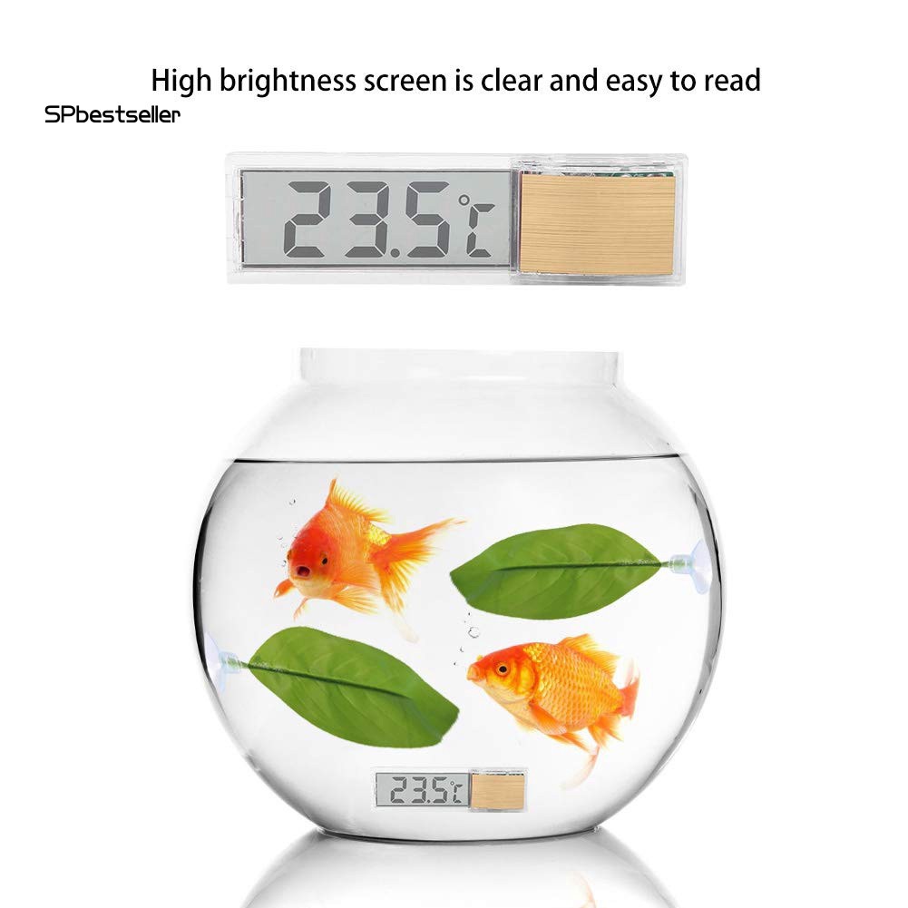 Nhiệt Kế Điện Tử Màn Hình Lcd 3d Cho Bể Cá