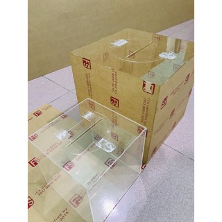 Thùng phiếu mica vuông 40cm