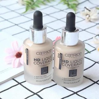 Kem nền catrice hd 24h tone 010 và tone 020