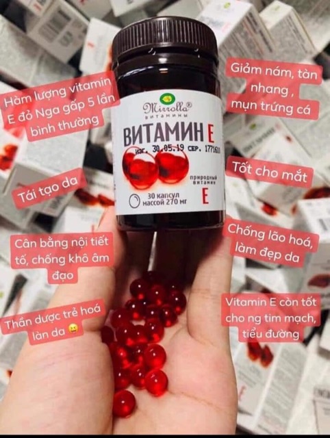 Vitamin E đỏ Nga | BigBuy360 - bigbuy360.vn