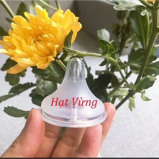 Núm ti bình sữa cổ rộng/cổ hẹp đủ size lắp vừa