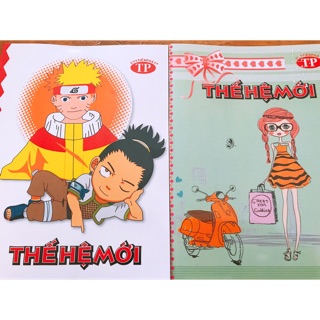 20 loc tập /vở học sinh thế hệ mới 96trang .