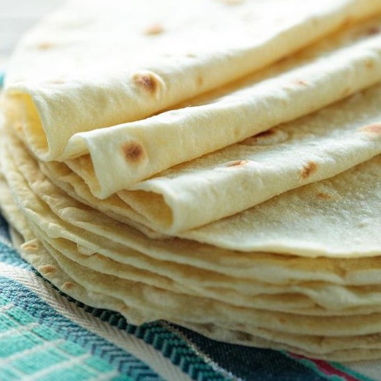 Vỏ bánh tortilla nguyên cám 500gr