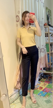 Quần âu nữ cạp cài