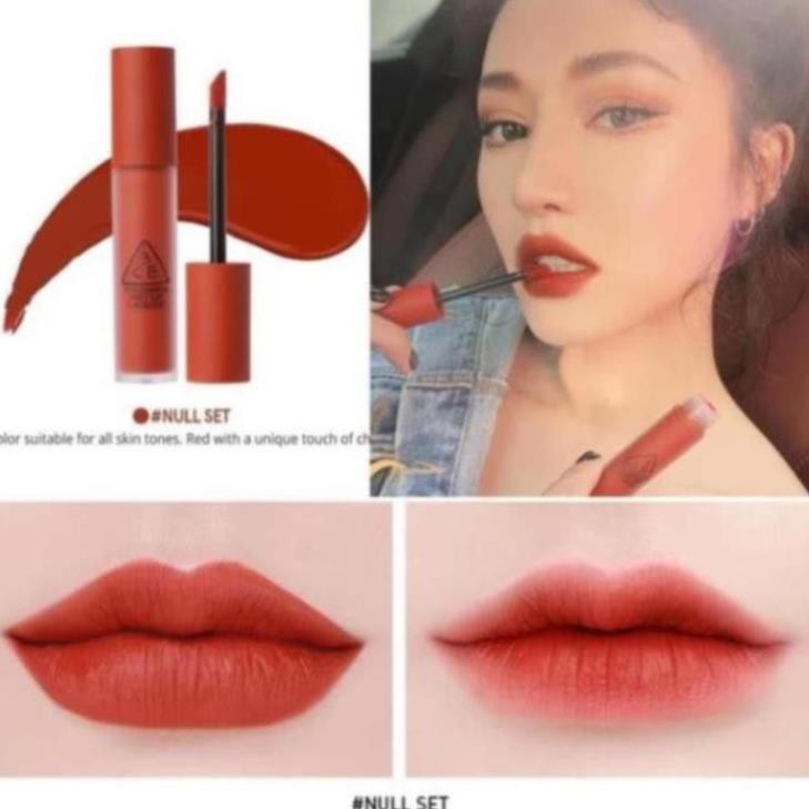 Son 3CE Kem Soft Lip Lacquer Màu Null Set