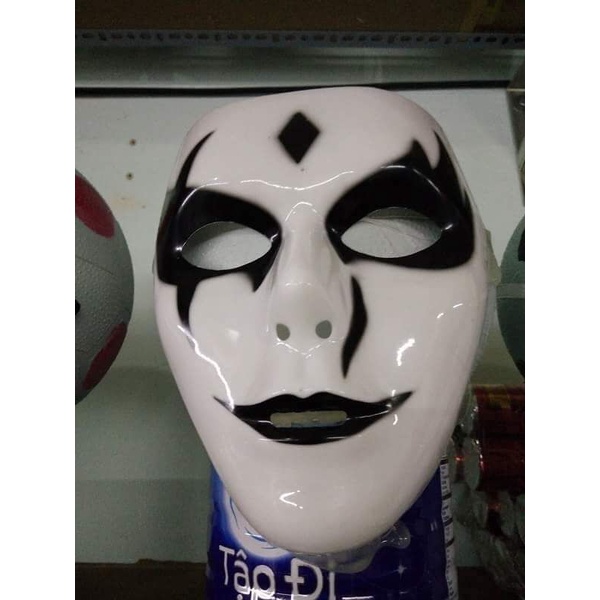 Mặt nạ hoá trang Halloween nam màu trắng mặt nạ dancer Jabbawockeez