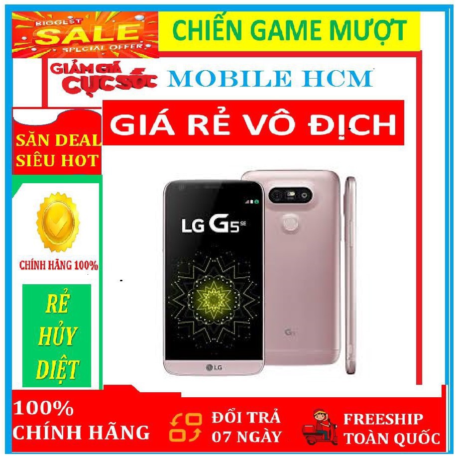 Điện Thoại LG G5 Ram 4Gb Chính Hãng Mới Tinh Chiến Game Mượt-Bảo hành 1 năm