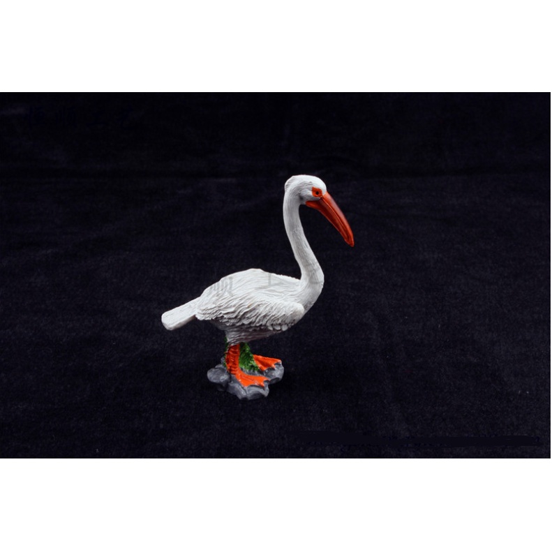 Mô hình chim sếu, hồng hạc trang trí tiểu cảnh, thủy sinh, DIY